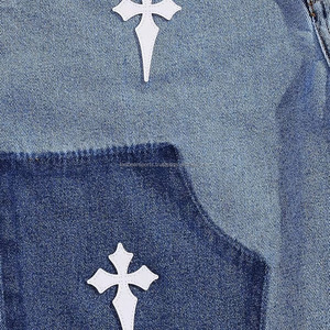 Pantalones Cortos de Mezclilla Azules OEM para Hombre, Fabricante de Pakistán, Estilo Clásico de Verano, Perfectos para el Gimnasio, Uso Diario y Estilo Casual - Product Image 5