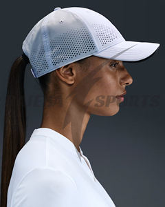 Casquettes de baseball en coton 100% de qualité supérieure, sur mesure, en dobby à pois, taille ajustable, respirantes, pour toutes les activités, 2025 - Product Image 5