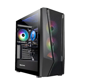 เดสก์ท็อปเกมตาข่ายร่องรอย-AMD Ryzen 7 7700 - 32GB DDR5 RAM - AMD Radeon 7800XT 16GB - 2TB NVMe SSD-สีดำ - Product Image 2