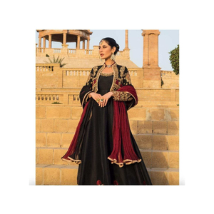 Vestido Pathani tradicional pakistaní de alta calidad para mujer, último diseño, venta al por mayor, Color personalizado ODM - Product Image 5