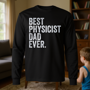 Maglietta a maniche lunghe per il miglior papà fisico di sempre, regalo per la festa del papà - Product Image 3