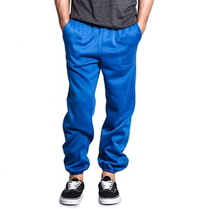 Mens Slim Fit Cotton <b>Polyester</b> <b>Jogger</b> Track Pants Casual Loose Solid Hip Hop Sweatpants Drawstring Waist Screen Embroidered - Product Image 1