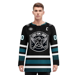 Jersey de Hockey sobre Hielo Rojo del Equipo Canadiense para Hombre, Uniforme de Hockey sobre Hielo de Alta Calidad, Venta al por Mayor - Product Image 6