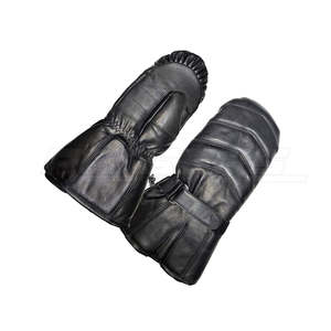 Gants de ski en cuir de mouton noir légers 4F Vêtements d'hiver pour l'extérieur Vente en gros Gants de snowboard d'hiver - Product Image 5