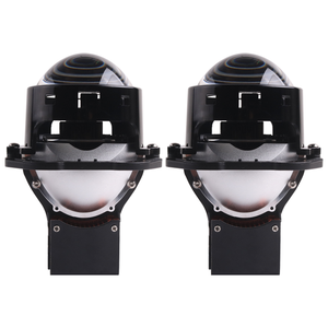 Phare de voiture à LED à haute pénétration 58W-68W 12V, nouveau projecteur bi-lentille à prisme, faisceau haut/bas 6000K, compatible Sanvi <span class=keywords><strong>Qashqai</strong></span> - Product Image 2