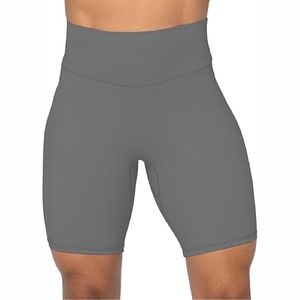 Short de sport leggings, sans couture, taille haute taille basse court Gym Fitness - Product Image 1