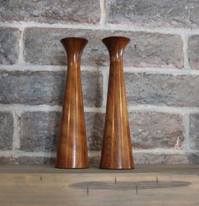 BOUGEOIRS EN BOIS VINTAGE PERSONNALISÉ LUXE EN GROS Bougeoirs Rustique Extérieur Bougeoir de Noël - Product Image 4