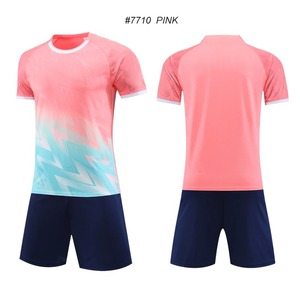 Uniformes de Fútbol Personalizados Transpirables para Adultos, Camiseta de Fútbol de Manga Corta para Niños, Jersey Infantil de Secado Rápido, Traje Deportivo, Chándales - Product Image 1