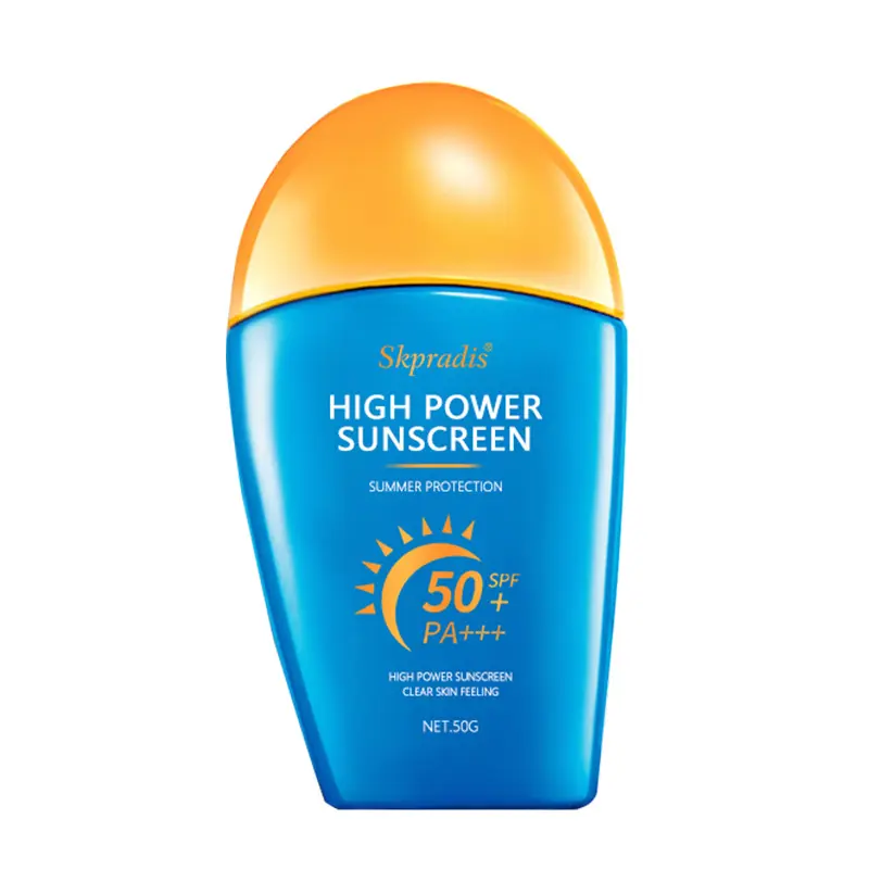 OEM Wholesale Powerful Sunscreen SPF 50 Outdoor UV Protection Sunburn Refreshing Non-greasy Skin Care Manufacturer