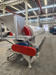 Séchoir rotatif à triple passage pour machines industrielles, haute capacité, pour copeaux de bois et granulés de biomasse - Product Image 3
