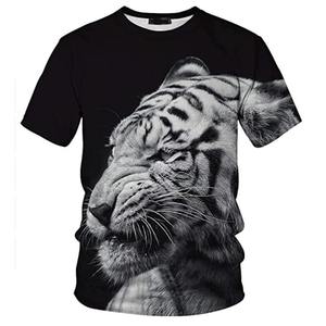 เสื้อยืดคอตตอนถักคุณภาพสูง พิมพ์ลายแบบซับลิเมชั่น ระบายอากาศได้ดี สำหรับผู้ชาย ไซส์ใหญ่พิเศษ - Product Image 3