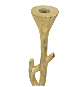 Juego de portavelas de estilo rama artística de Metal dorado para decoración moderna del hogar para fiestas de cumpleaños de Pascua de Navidad celebraciones festivas - Product Image 4