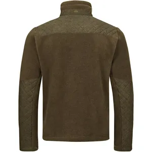Veste de chasse personnalisée en gros pour hommes, tissu double couleur, fermeture éclair, poches latérales à l'intérieur de l'étiquette 2024 - Product Image 3