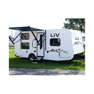 Remorques Offre Spéciale Mini lite 22.31FT Off Road Caravann RV Van Camper Remorque de voyage avec lit double et cuisine - Product Image 5