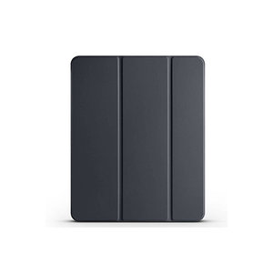 Netzy 2025 iPad Air 13 Smart Cover 1-en-1 Étui de protection avec support pour stylet et fonction support Noir - Fabriqué en PU, PC et métal - Product Image 4