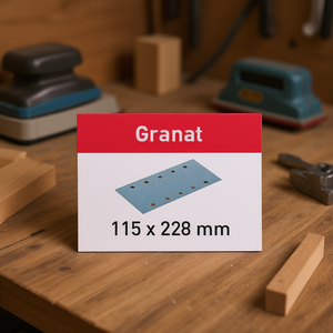 Hoja de Lijado Abrasiva Festool STF 115x228 Granat, Producto de Primera Calidad - Product Image 3