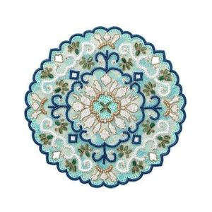 High Quality Turtle Design <b>Glass</b> Beaded <b>Coaster</b> <b>Glass</b> Beaded <b>Coasters</b> for Drinks <b>Coasters</b> for Dinning & Coffee Table Decoration - Product Image 2