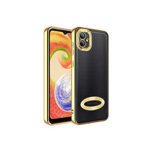 Coque en silicone Netzy Luxury 14 Plus pour Samsung Galaxy A03 SAFA Omega Gold avec protection de l'appareil photo et découpe de logo - Product Image 1