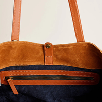Sac à main Western en cuir véritable pour femme, sac à main en cuir suédé fait à la main, sac hobo en cuir suédé
