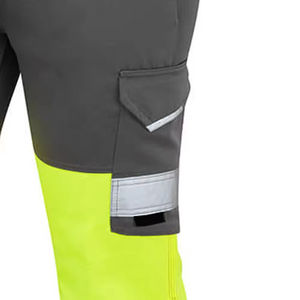 Service OEM ODM Pantalons de travail cargo de sécurité à LED imperméables de classe 3 ANSI unisexes pour hommes Multi-poches Logo personnalisé Vêtements de travail industriels - Product Image 6