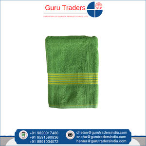 Top indien serviettes de bain revendeur de meilleure qualité polycoton tissé uni solide tissu teint serviette de bain à vendre à prix exclusif - Product Image 3
