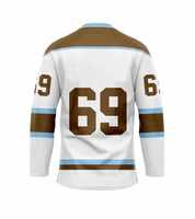 Maillot de hockey sur glace sur mesure uniforme d'équipe maillot de hockey vêtements de hockey sur glace de sublimation pour hommes de haute qualité
