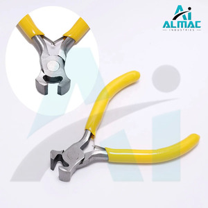 Almac ชุดเครื่องมือทำเครื่องประดับเหล็กแบบแมนนวล9ชิ้นมาใหม่ประกอบด้วยคีมหนีบจมูกคีมตัดโซ่จมูก - Product Image 3
