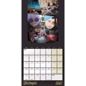 2027 Jujutsu Kaisen Wall <b>Calendar</b> for Christmas Decorations - Product Image 1