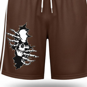 Pantalones Cortos Deportivos para Hombre, Tela Satinada, Ligeros, Cómodos, Ideales para Deportes, Fitness y Entrenamientos - Product Image 3