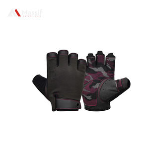 Workout Weight Lifting <b>Gloves</b> Palm Protection safe bodybuilding high quality gym <b>gloves</b> for power lifting workouts - Product Image 6