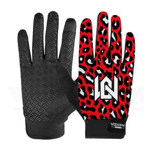 2025 guantes de gimnasio deportivos informales diseño personalizado Unisex Cross-Fit dedo completo sublimado comodidad y estilo guantes de moda - Product Image 5