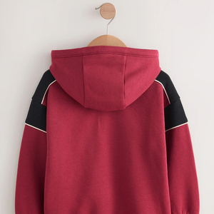 คอลเลคชั่นเสื้อผ้ากันหนาวแบบ Color Block พร้อมกระเป๋าแบบจิงโจ้ สำหรับการสั่งซื้อจำนวนมาก สไตล์ลำลอง พร้อมบริการออกแบบโลโก้ตามสั่ง เพื่อความสบายและทรงหลวม - Product Image 5