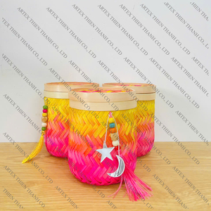 Gergean Occasion Arabian High Quality Bamboo Box Ramadan Woven Bamboo Boxes with accessories Decorative Made in Vietnam - Product Image 3
