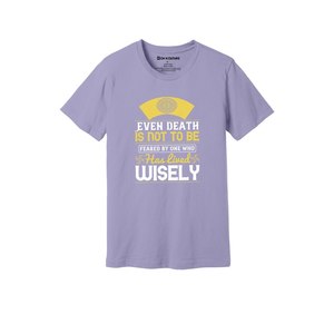 เสื้อยืดผ้าฝ้าย100% พิมพ์ลายพระพุทธรูปแบบลำลองมี12สีให้เลือก160-180 - Product Image 1