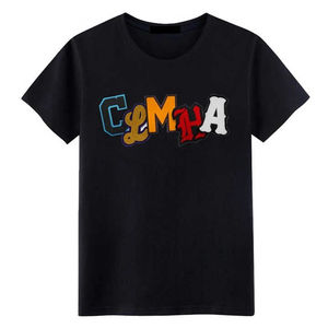 Camisetas de Algodón Casual para Hombre, Material Suave, Precio al por Mayor, Moda de Verano, Nuevo Diseño de Alta Demanda, Camisetas Bordadas - Product Image 4