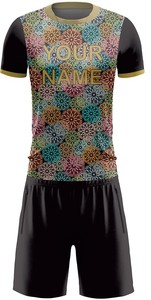 ชุดฟุตบอลของผู้ชายชุดออกกำลังกายแบบเย็บติดเองโลโก้/สีใส่สบายกันรอยยับระบายอากาศได้ - Product Image 2