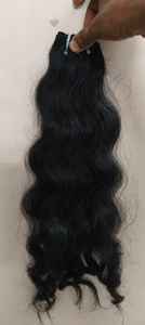 ผมแท้แบบไม่ผ่านกระบวนการผมชาวอินเดีย100% มนุษย์คลื่นธรรมชาติ - Product Image 2