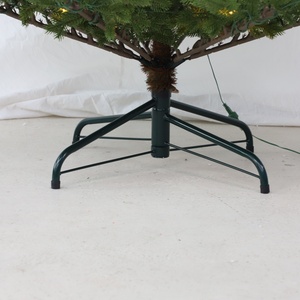<span class=keywords><strong>Sapin</strong></span> de Noël artificiel pré-éclairé pour l'intérieur et l'extérieur, <span class=keywords><strong>sapin</strong></span> réaliste avec lumières <span class=keywords><strong>LED</strong></span> blanc chaud, support métallique, résistant aux intempéries - Product Image 3