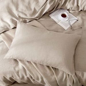 Nueva ropa de cama de lino con textura elegante. Sábanas de lino ultra suaves de última generación para una experiencia de descanso cómoda. - Product Image 5