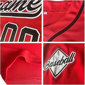 Uniformes de baseball personnalisables à la mode de meilleur design Vêtements de sport unis et respirants de marque privée de différentes couleurs pour votre propre marque - Product Image 6