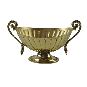 Trendy <b>Bowls</b> Gold Finishing Fully Brass Fruit and Dry Fruit <b>Bowl</b> Food Serving & Decoration <b>Mixing</b> Flower Shape Serving Dish - Product Image 6