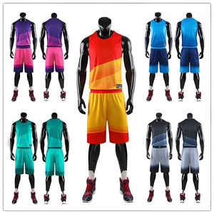 Ensemble de maillots de basket-ball de haute qualité pour hommes, vêtements de sport respirants à séchage rapide pour l'été, chemises de basket-ball à la mode - Product Image 6