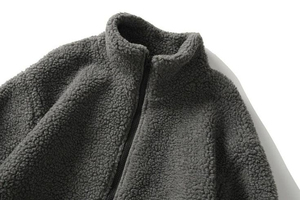 Outdoor Windproof <b>Sherpa</b> Fleece <b>Man</b> <b>Jackets</b> Best Selling Hot Sale <b>Jacket</b> For <b>Man</b> Comfortable <b>Sherpa</b> Fleece <b>Men's</b> <b>Jackets</b> - Product Image 2