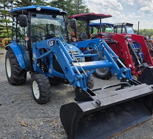 LS Series 75HP <b>Walking</b> Farm Tractor with Loader Certified Tested & Inspected Good Working Condition Used Tractor - Product Image 5
