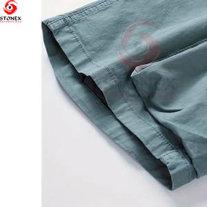 Shorts cargo décontractés multi-poches en coton respirant taille mi-haute pour hommes – Vente en gros, nouveauté estivale - Product Image 5