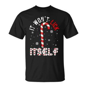 Il n'en léchera pas un seul exemplaire - T-shirt pour les amateurs de cannes à sucre de Noël - Product Image 1