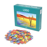 Fabricant de puzzles en bois DIY personnalisés Flower Hill |   501-1000 pièces de papier cartonné gris pour puzzle, vente en gros et cadeaux