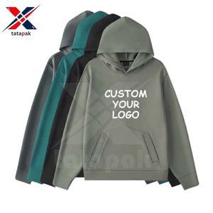 Forte demande exportation qualité polaire hommes sweats à capuche brodés avec tissu lourd Logo personnalisé impression en vrac pas cher prix - Product Image 6