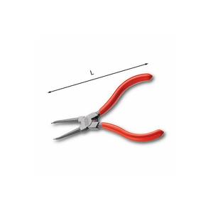 Alicates de punta recta de alta calidad USAG para trabajos con clips internos, herramienta con mango de plástico, diseño de punta recta para circlips internos - Product Image 1