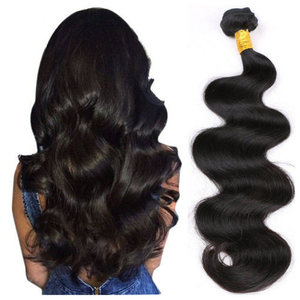 Qualité décente, trame naturelle forte, corps ondulé, Extensions de cheveux humains, fabricant et exportateur - Product Image 3